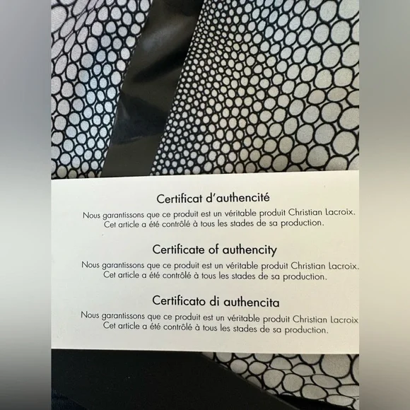 NWOT.  Christian Lacroix X- Ultracor Leggings Size Small - Picture 12 of 13